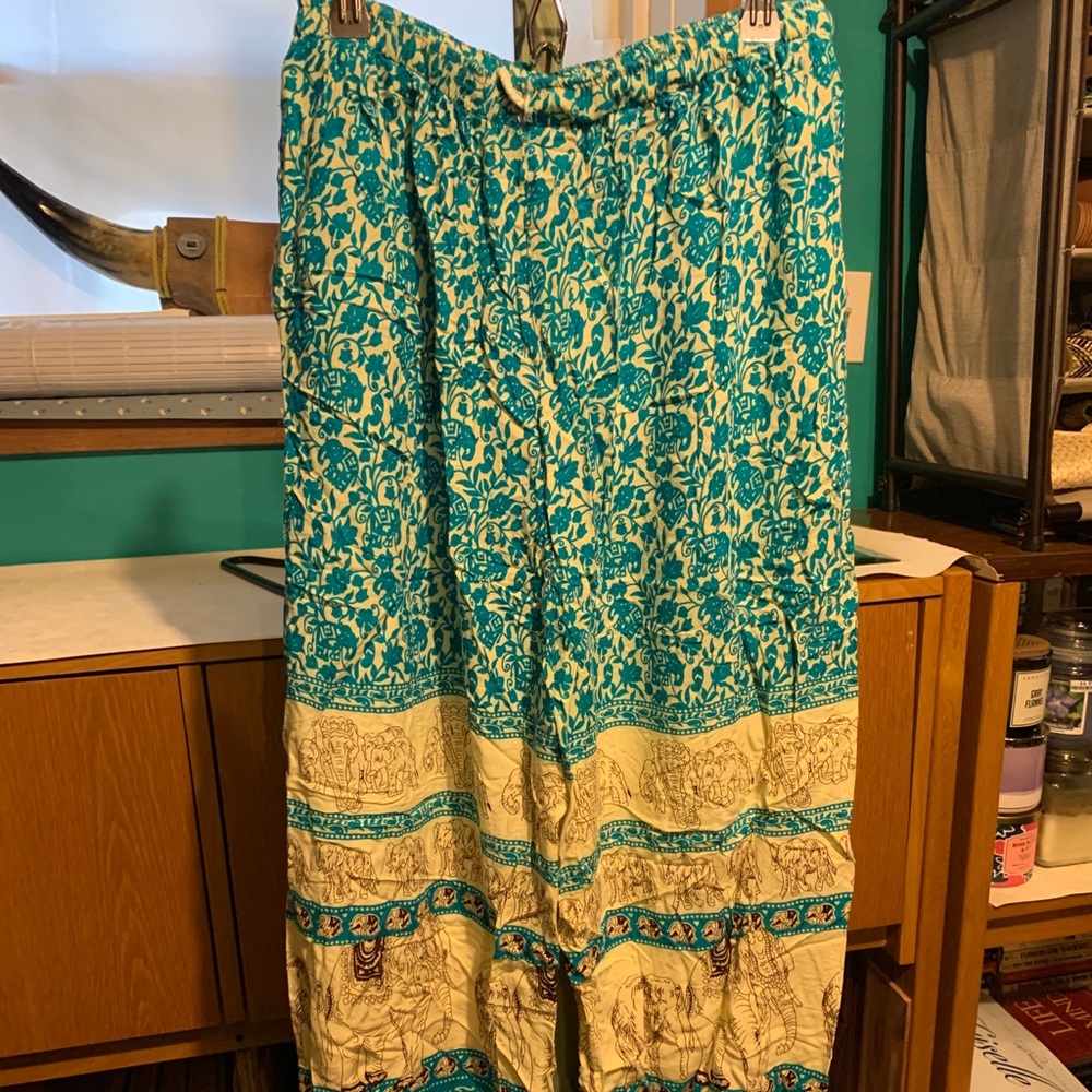 Flowy elephant pants